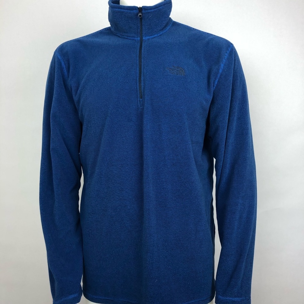 THE NORTH FACE Men's Pullover Half Zip Blue Lg